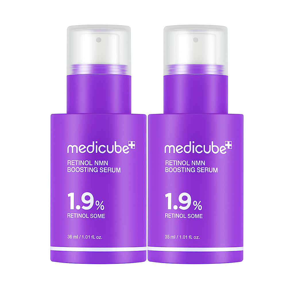 Anti-aging retinol serum with NMN technology that smooths wrinkles, boosts elasticity, and renews skin with fast absorption and gentle hydration.