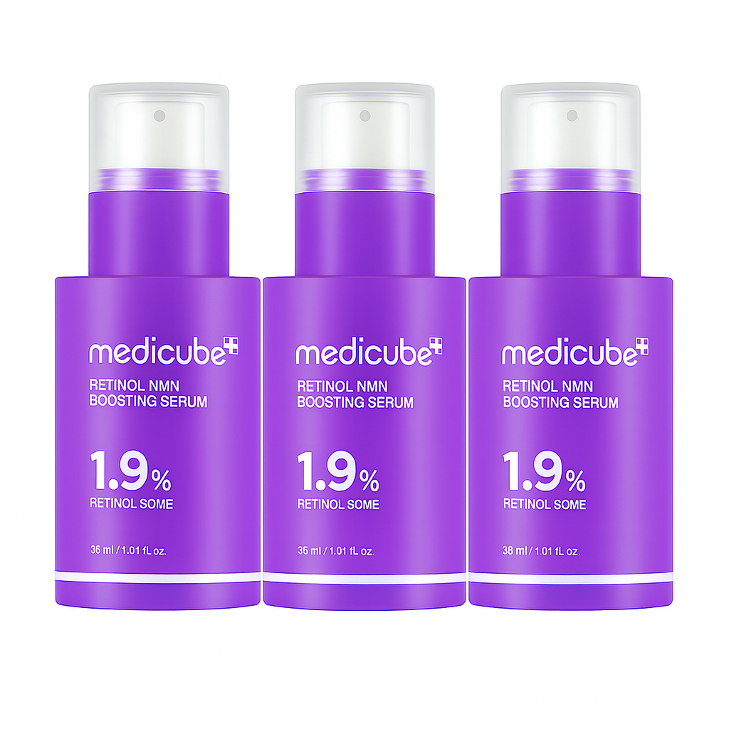 Anti-aging retinol serum with NMN technology that smooths wrinkles, boosts elasticity, and renews skin with fast absorption and gentle hydration.
