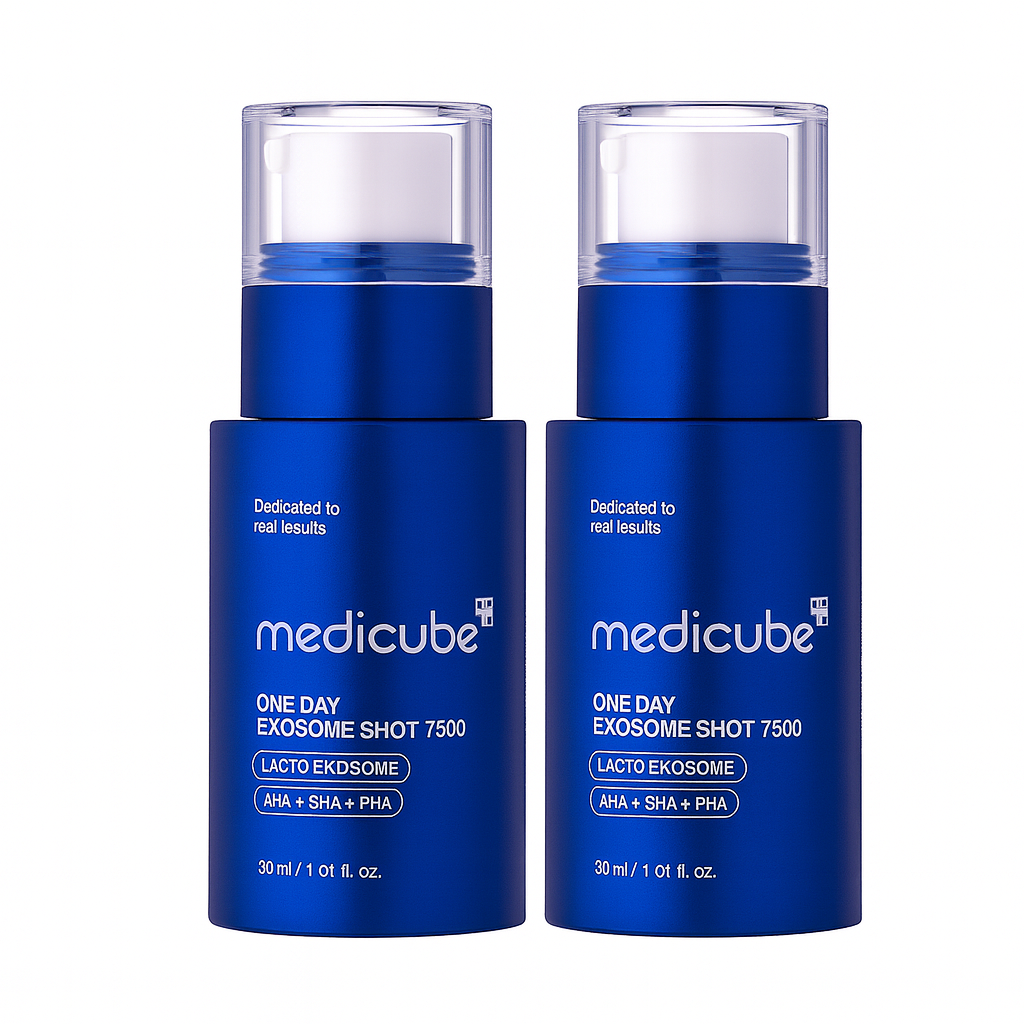 Concentrated exosome ampoule that regenerates skin, improves firmness, and restores radiance with professional-level results in just one application.