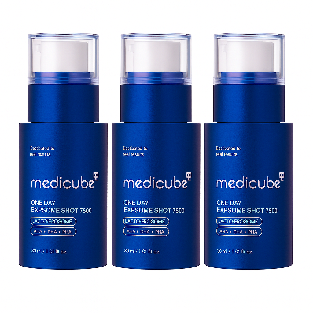 Concentrated exosome ampoule that regenerates skin, improves firmness, and restores radiance with professional-level results in just one application.