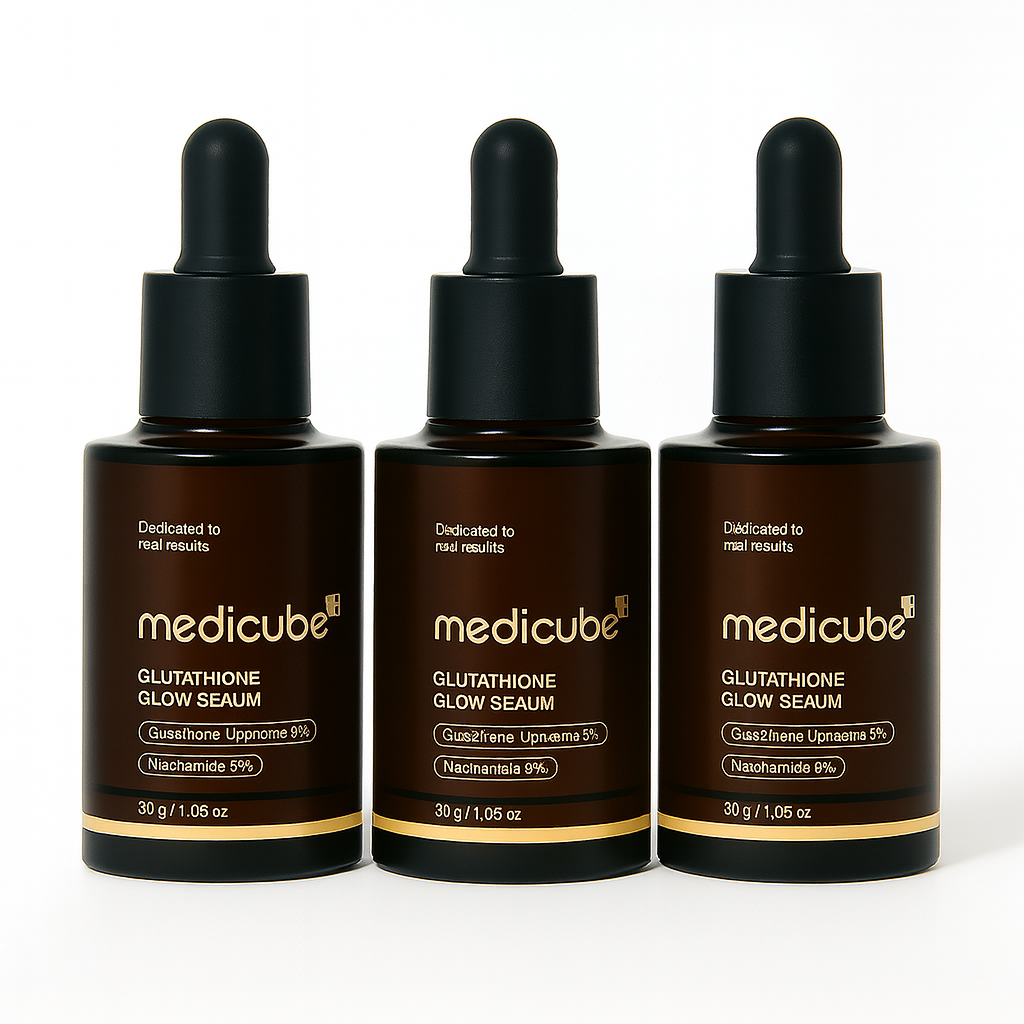 Brightening serum with glutathione and niacinamide that fades dark spots, evens skin tone, and boosts radiance for smooth, luminous skin.