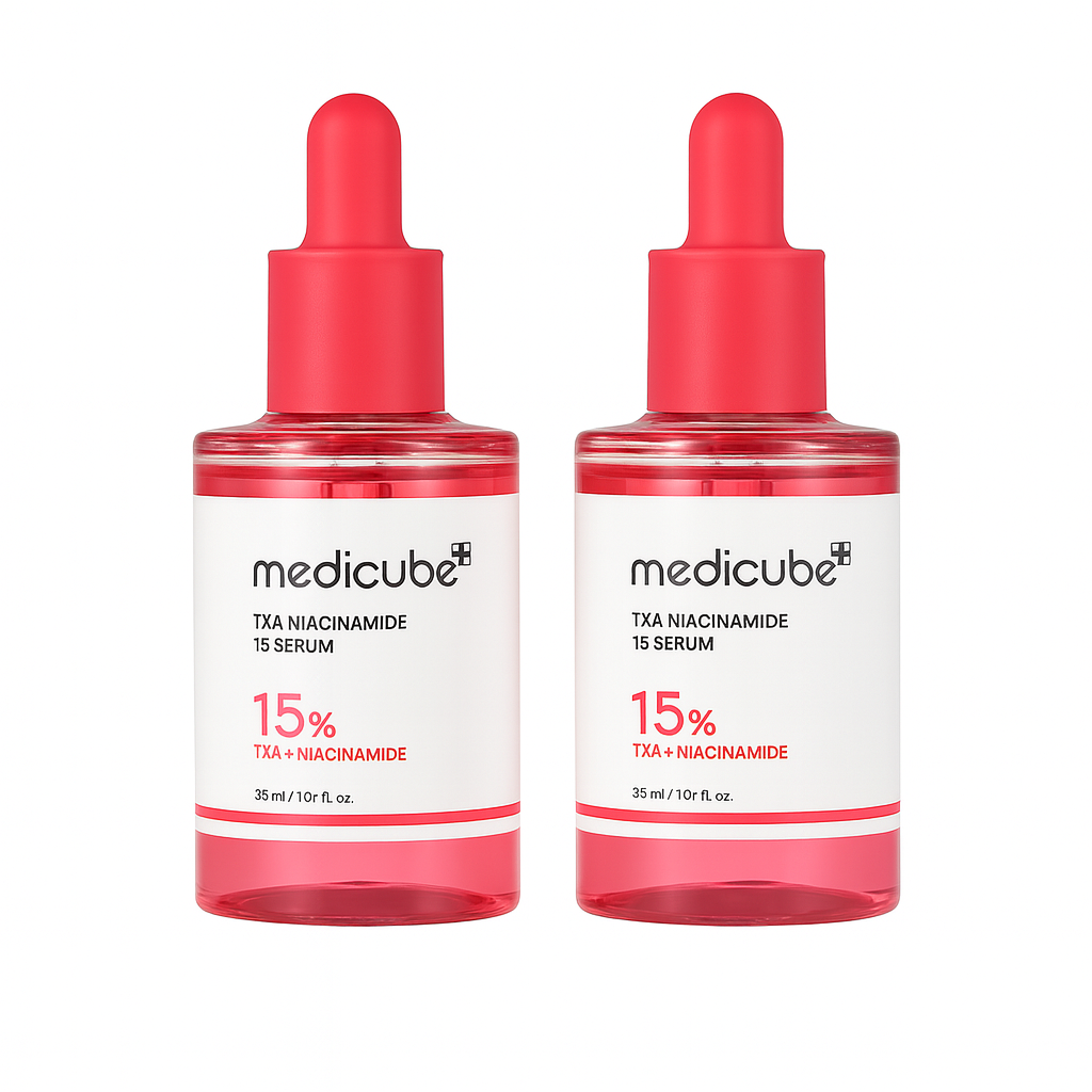 Brightening serum with 15% TXA and niacinamide that fades dark spots, evens tone, and restores skin clarity for a luminous, healthy complexion.