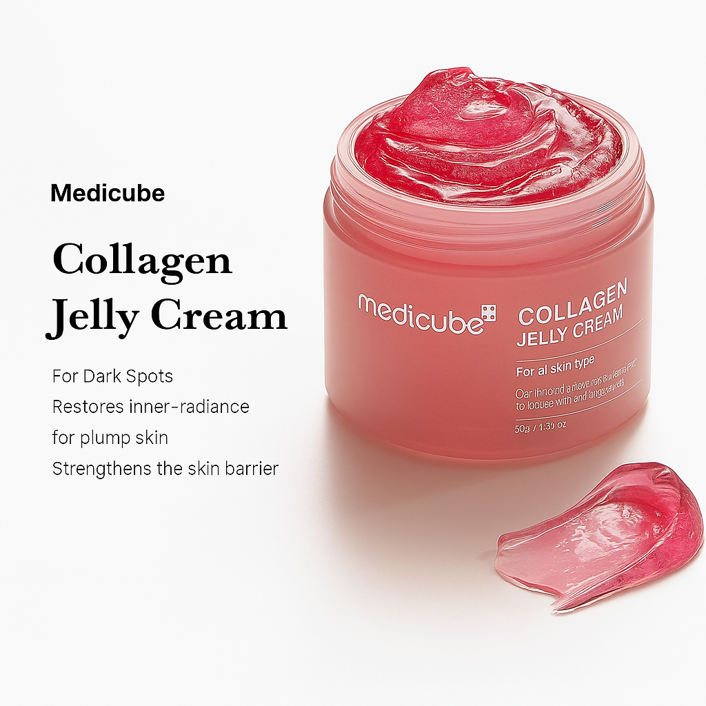 Refreshing collagen gel cream that hydrates, firms, and restores skin elasticity for a plump, smooth, and radiant complexion.