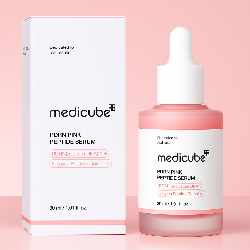 Rejuvenating serum with PDRN and peptides that firms, hydrates, and restores radiance, promoting youthful, smoother, and revitalized skin.