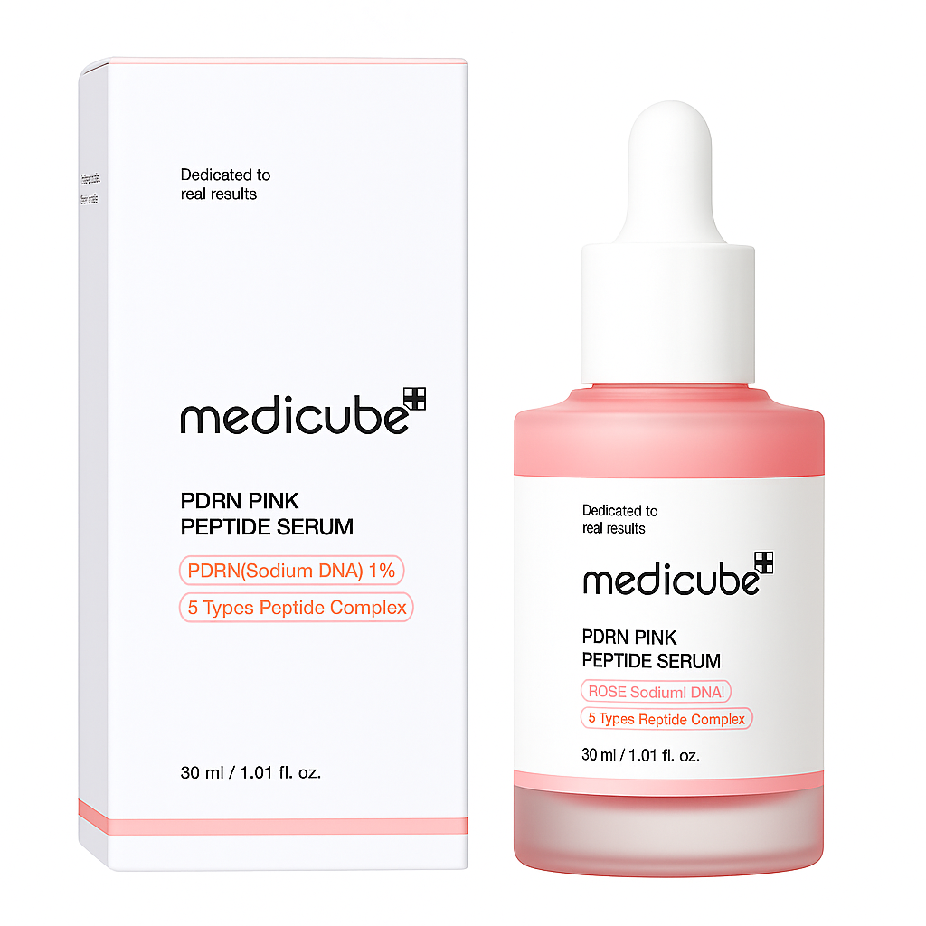 Rejuvenating serum with PDRN and peptides that firms, hydrates, and restores radiance, promoting youthful, smoother, and revitalized skin.