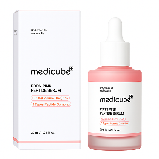 Rejuvenating serum with PDRN and peptides that firms, hydrates, and restores radiance, promoting youthful, smoother, and revitalized skin.