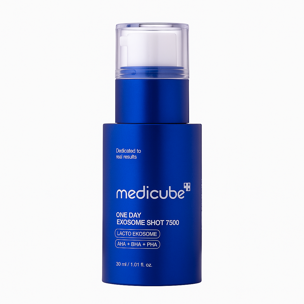 Concentrated exosome ampoule that regenerates skin, improves firmness, and restores radiance with professional-level results in just one application.