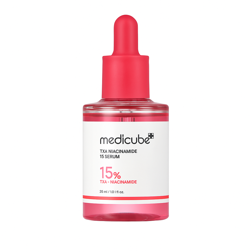 Brightening serum with 15% TXA and niacinamide that fades dark spots, evens tone, and restores skin clarity for a luminous, healthy complexion.