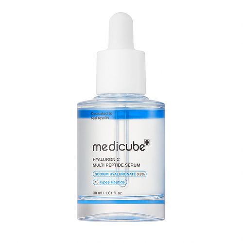 Hydrating peptide serum with multi-layer hyaluronic acid that firms, plumps, and smooths skin for long-lasting moisture and youthful elasticity.