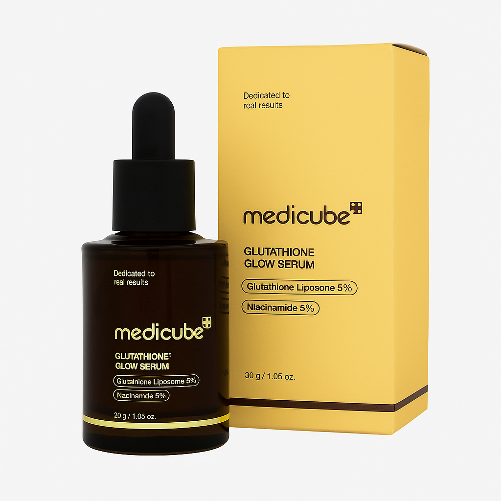 Brightening serum with glutathione and niacinamide that fades dark spots, evens skin tone, and boosts radiance for smooth, luminous skin.
