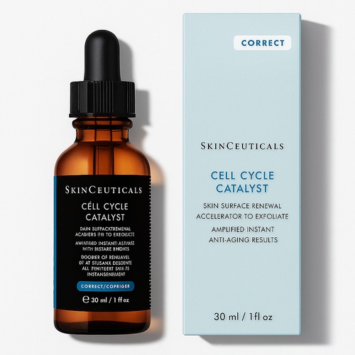Anti-aging serum with AHA, BHA, and taurine that renews skin cells, smooths texture, refines tone, and boosts radiance without irritation.