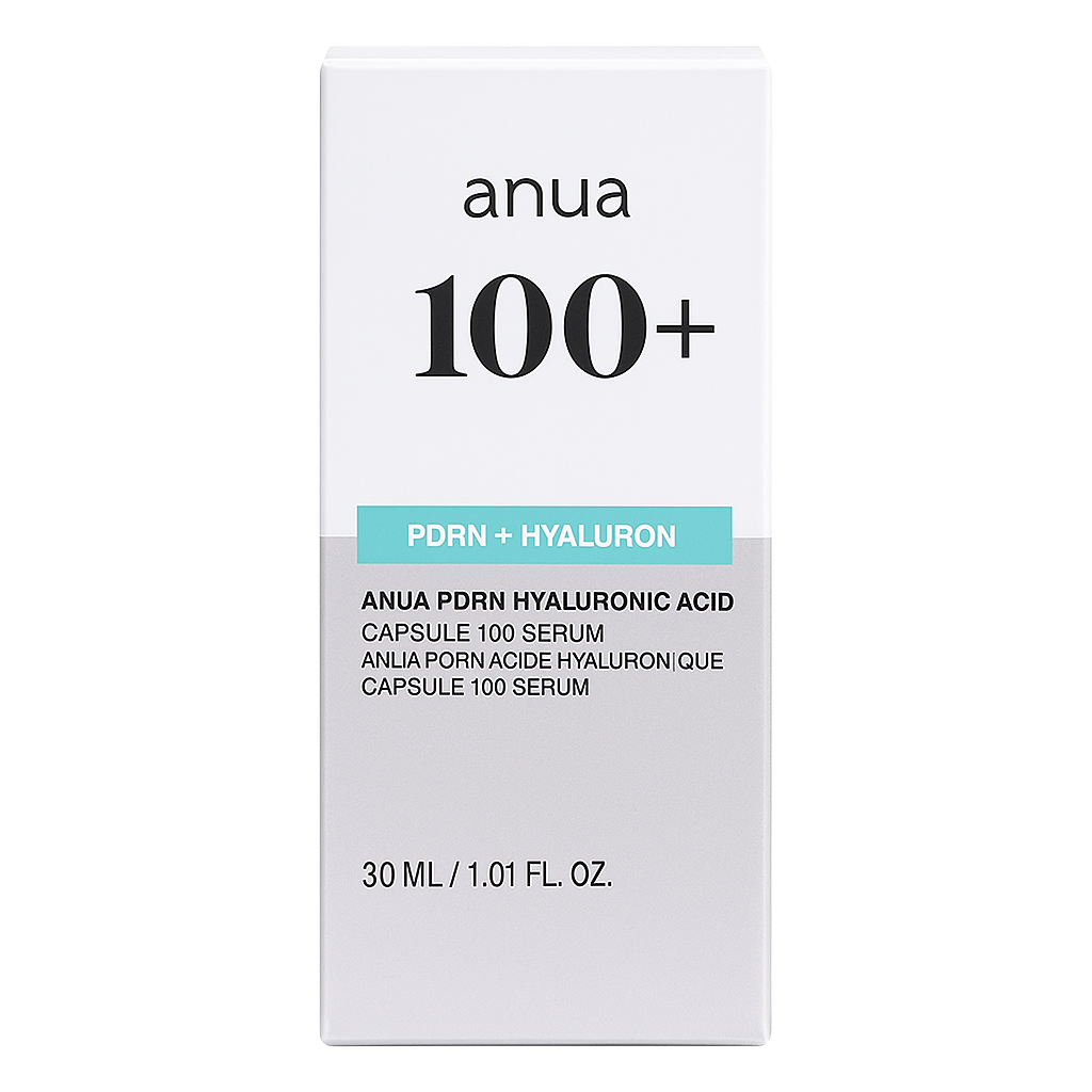 Set of three Anua serums combining Niacinamide, TXA4, PDRN, Azelaic Acid, and Hyaluronic Acid for brightening, hydration, and balanced, radiant skin.