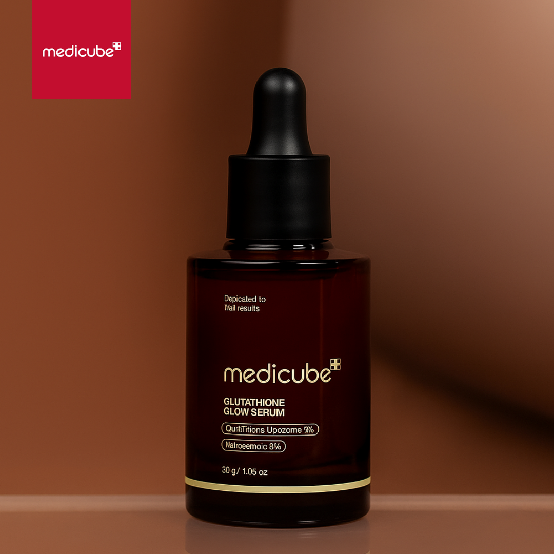 Brightening serum with glutathione and niacinamide that fades dark spots, evens skin tone, and boosts radiance for smooth, luminous skin.