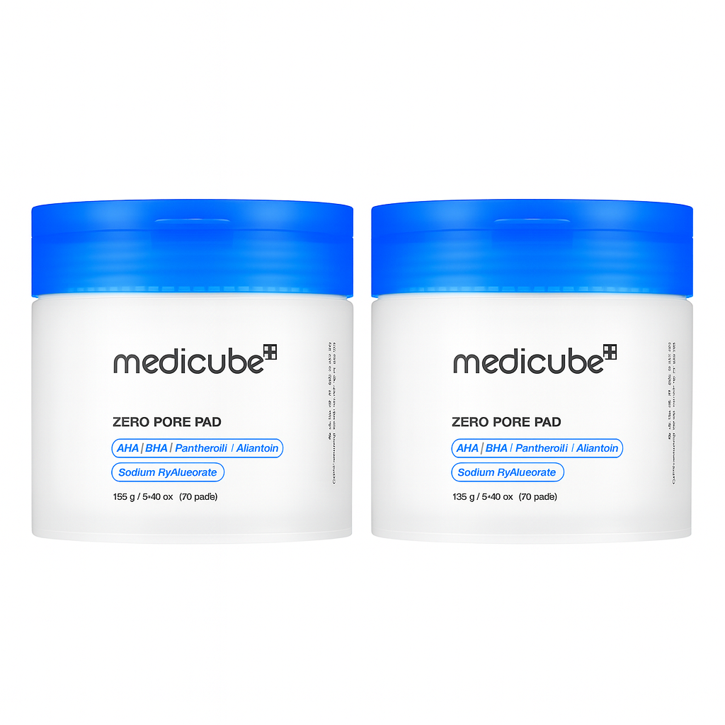 Toner pads with AHA, BHA, and PHA that exfoliate, refine pores, and balance oil for smooth, clear, and hydrated skin.