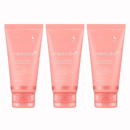 Overnight collagen mask that hydrates, firms, and smooths the skin while you sleep, restoring elasticity and radiance for a refreshed morning glow.