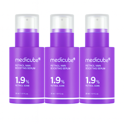 Anti-aging retinol serum with NMN technology that smooths wrinkles, boosts elasticity, and renews skin with fast absorption and gentle hydration.