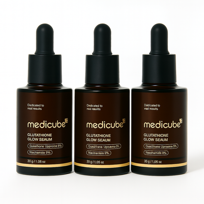 Brightening serum with glutathione and niacinamide that fades dark spots, evens skin tone, and boosts radiance for smooth, luminous skin.