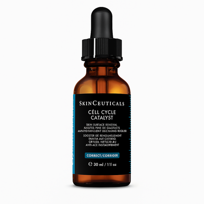 Anti-aging serum with AHA, BHA, and taurine that renews skin cells, smooths texture, refines tone, and boosts radiance without irritation.
