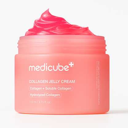 Refreshing collagen gel cream that hydrates, firms, and restores skin elasticity for a plump, smooth, and radiant complexion.