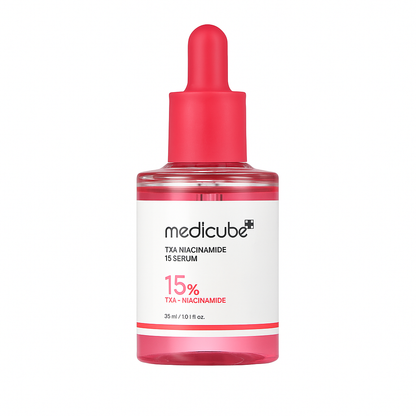 Brightening serum with 15% TXA and niacinamide that fades dark spots, evens tone, and restores skin clarity for a luminous, healthy complexion.