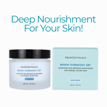 Night cream with hydroxy acids that exfoliates, hydrates, and smooths dry or normal skin overnight for a radiant, refreshed complexion.